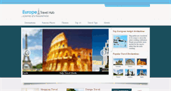 Desktop Screenshot of europetravelhub.com